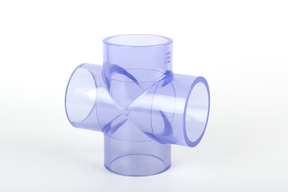 洞口透明正四通